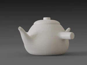 teapot warmer set 3D Model