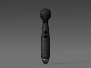 yetrun bullet massager wand magic body 3D Model