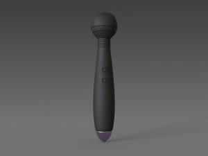yetrun bullet massager wand magic body 3D Model