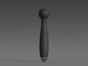 yetrun bullet massager wand magic body 3D Model