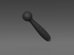 yetrun bullet massager wand magic body 3D Model