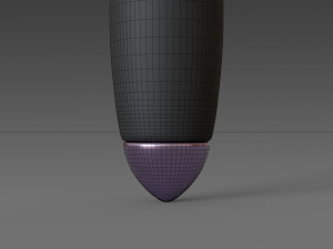 yetrun bullet massager wand magic body 3D Model