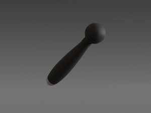 yetrun bullet massager wand magic body 3D Model