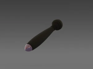 yetrun bullet massager wand magic body 3D Model