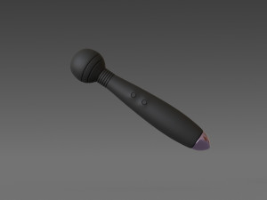 yetrun bullet massager wand magic body 3D Model