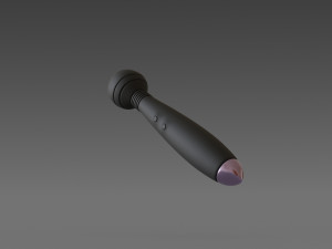 yetrun bullet massager wand magic body 3D Model