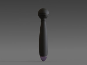 yetrun bullet massager wand magic body 3D Model