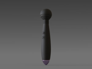 yetrun bullet massager wand magic body 3D Model