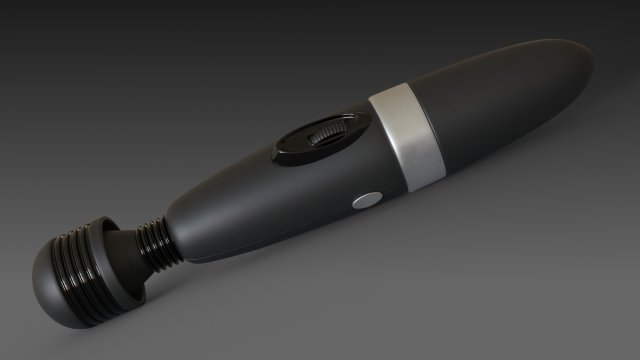 electric full body massager 3D Model .c4d .max .obj .3ds .fbx .stl .blend 