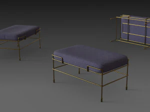 pouf traffic 3D Model