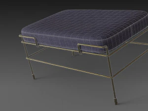 pouf traffic 3D Model