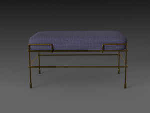 pouf traffic 3Dモデル
