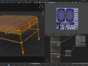 pouf traffic 3Dモデル