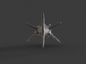 water terror monster lowpoly 3D-Modell