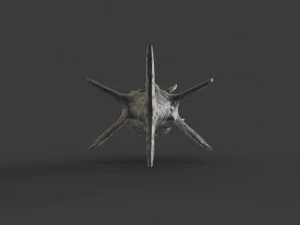 water terror monster lowpoly 3D Model