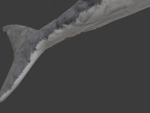 water terror monster lowpoly 3D Model