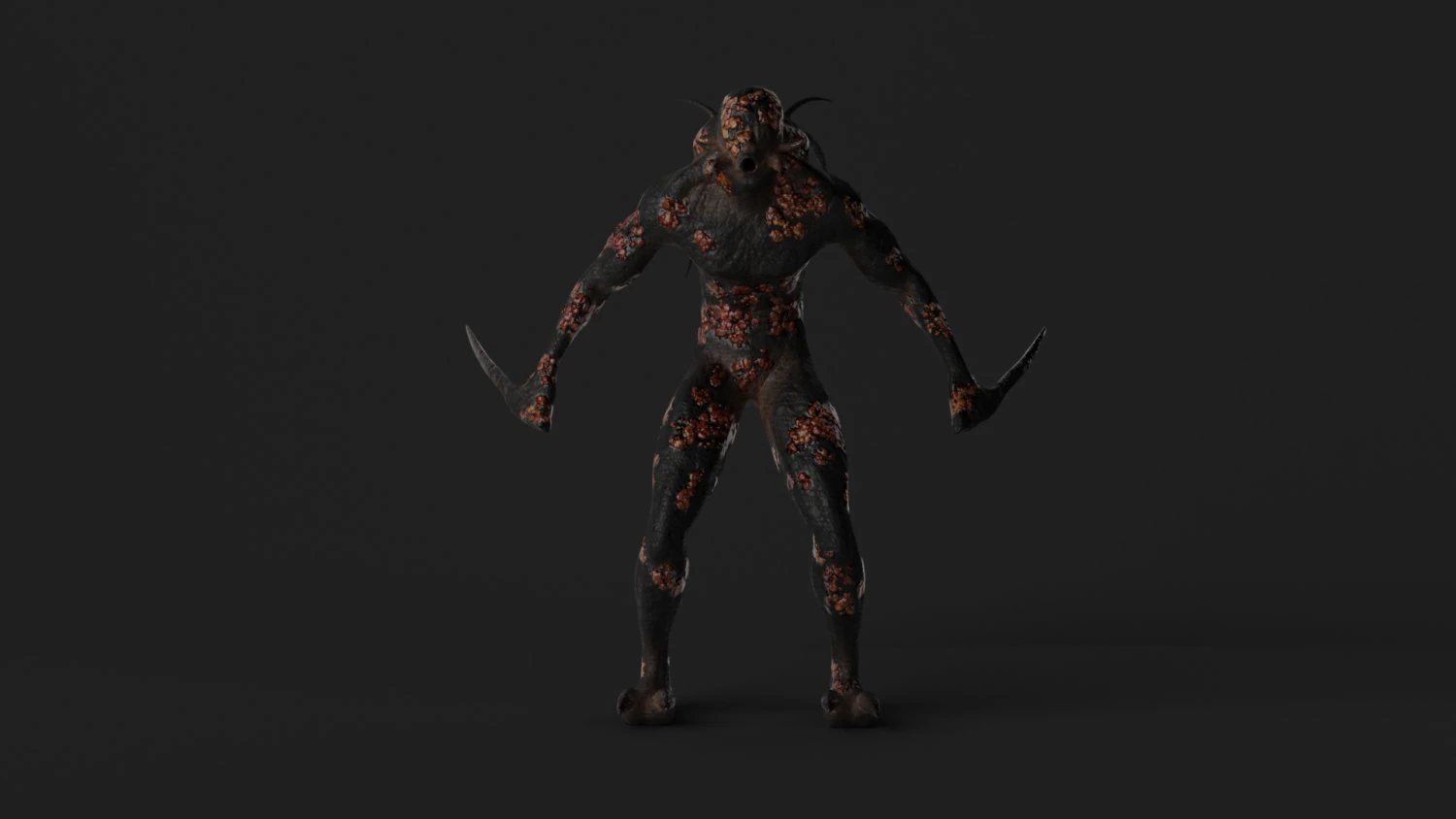 hunter scourge 3D Model .c4d .max .obj .3ds .fbx .stl .blend