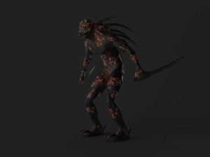 hunter scourge 3D 模型
