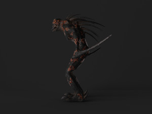 hunter scourge 3D 模型