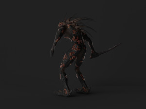 hunter scourge 3D 模型