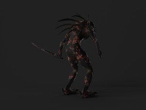 hunter scourge 3D 模型