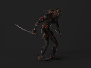 hunter scourge 3D 模型