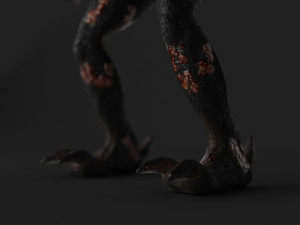 hunter scourge 3D 模型
