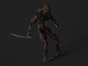 hunter scourge 3D 模型