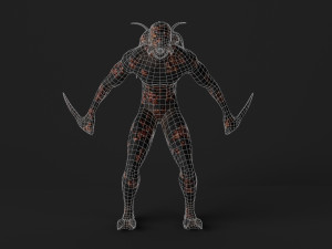 hunter scourge 3D 模型