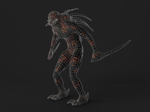 hunter scourge 3D 模型
