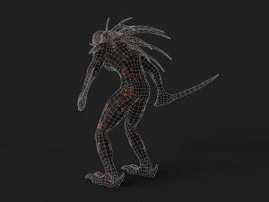 hunter scourge 3D 模型