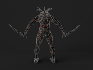hunter scourge 3D 模型