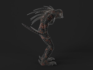 hunter scourge 3D 模型