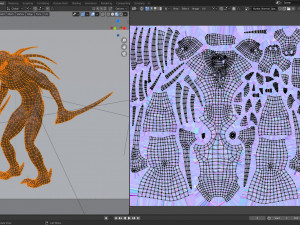 hunter scourge 3D 模型
