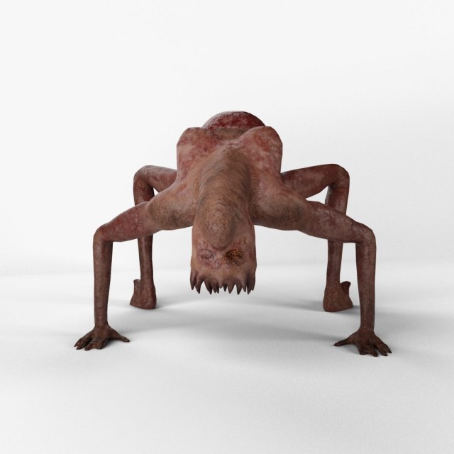 mother of monsters 3D Model .c4d .max .obj .3ds .fbx .stl .blend