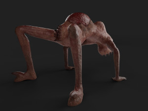 mother of monsters 3D Model