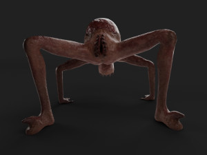 mother of monsters 3D Model