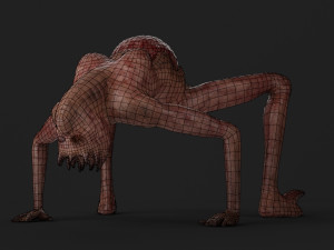 mother of monsters 3D Model