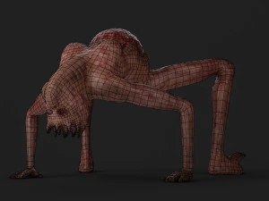 mother of monsters 3D Model