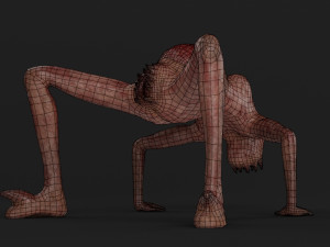 mother of monsters 3D Model