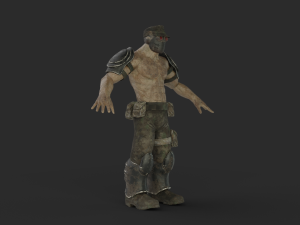 bio-enhanced soldier 3D Модель