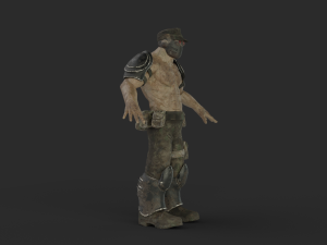 bio-enhanced soldier 3D Модель