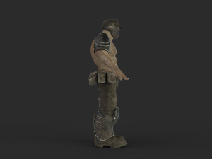 bio-enhanced soldier 3D Модель