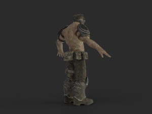 bio-enhanced soldier 3D Модель