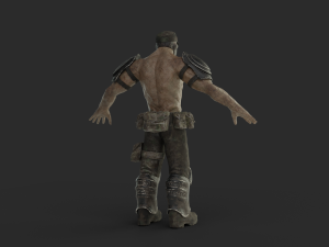 bio-enhanced soldier 3D Модель
