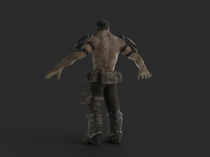 bio-enhanced soldier 3D Модель