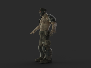 bio-enhanced soldier 3D Модель