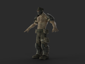 bio-enhanced soldier 3D Модель