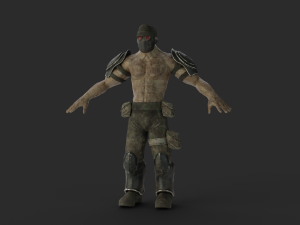 bio-enhanced soldier 3D Модель