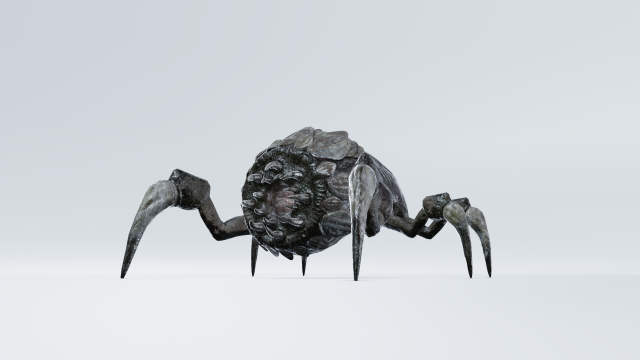 Monster Bug Model 3D .c4d .max .obj .3ds .fbx .stl .blend 